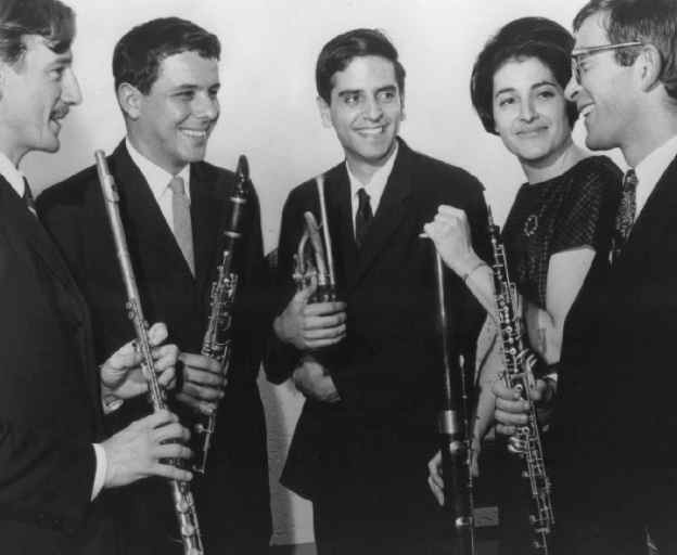 Karl Kraber, Flute; William Lewis, Clarinet; Paul Lansky, Horn; Jane Taylor, Bassoon; 
Charles Kuskin, Oboe